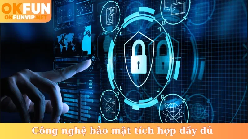 Công nghệ bảo mật tích hợp đầy đủ