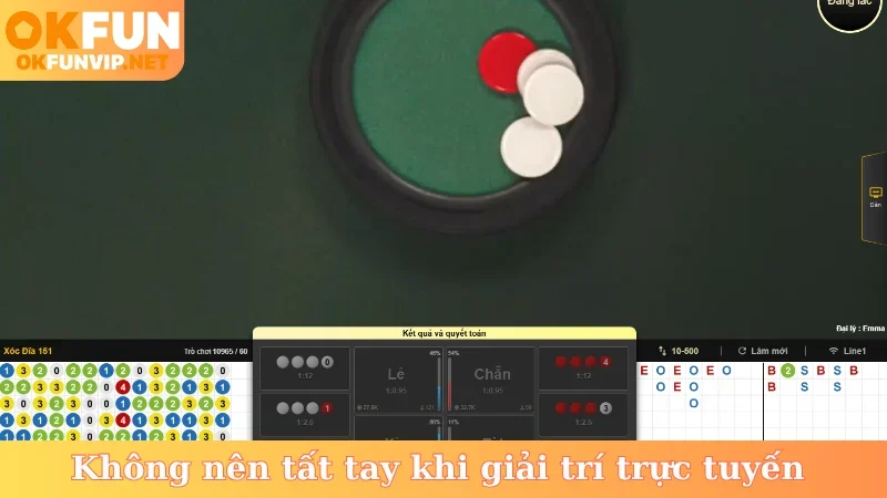 Không nên tất tay khi giải trí trực tuyến